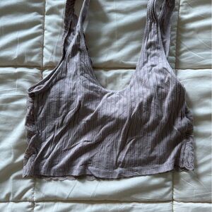 adorable lace detail crop top